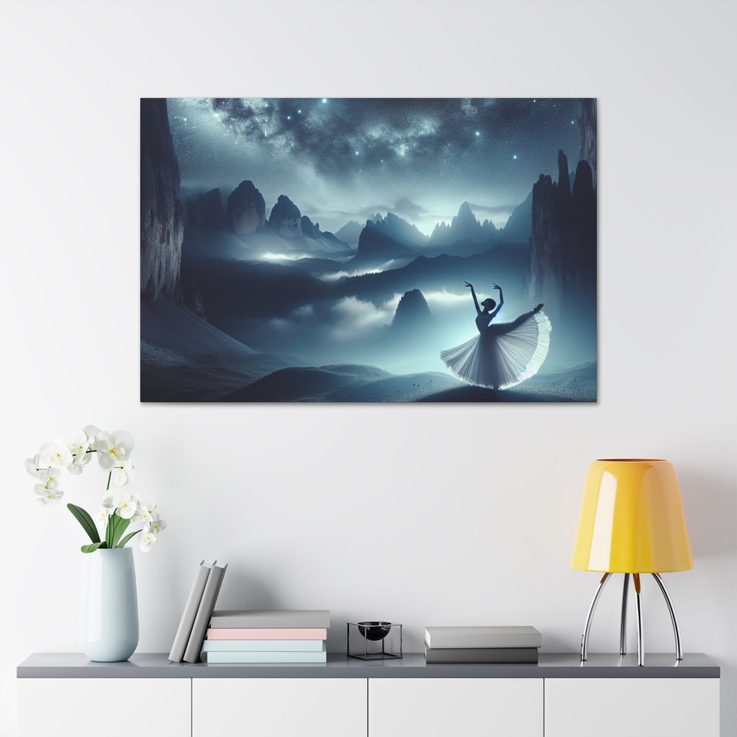 Graceful Serenade in Nature - Canvas