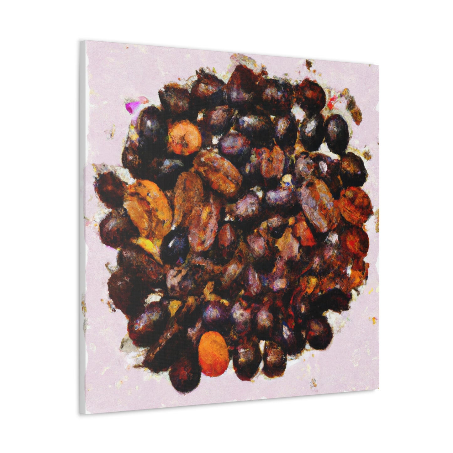 "Coffee Beans Delightful" - Canvas