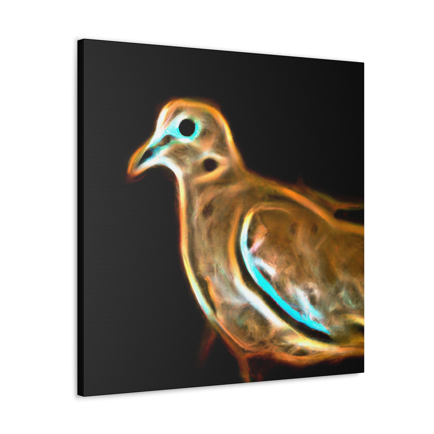 Mourning Dove in Flight - Canvas