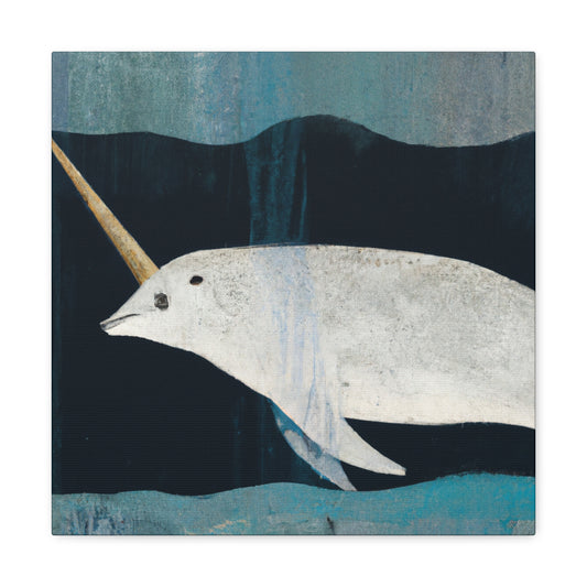 Narwhal's Mystic Dance - Canvas