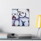 Bichon Frise Impressionism - Canvas