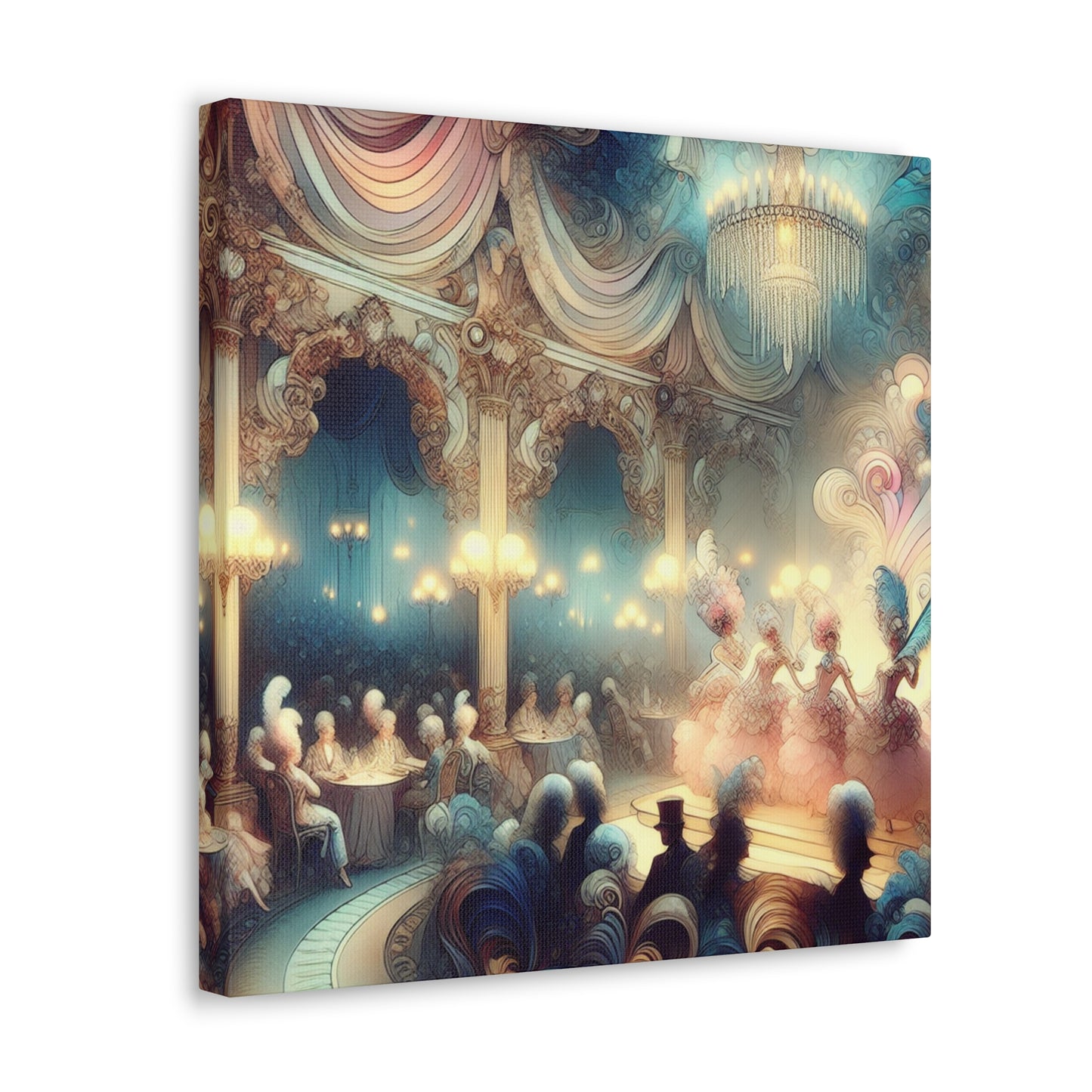 "Dazzling Cabaret Extravaganza" - Canvas