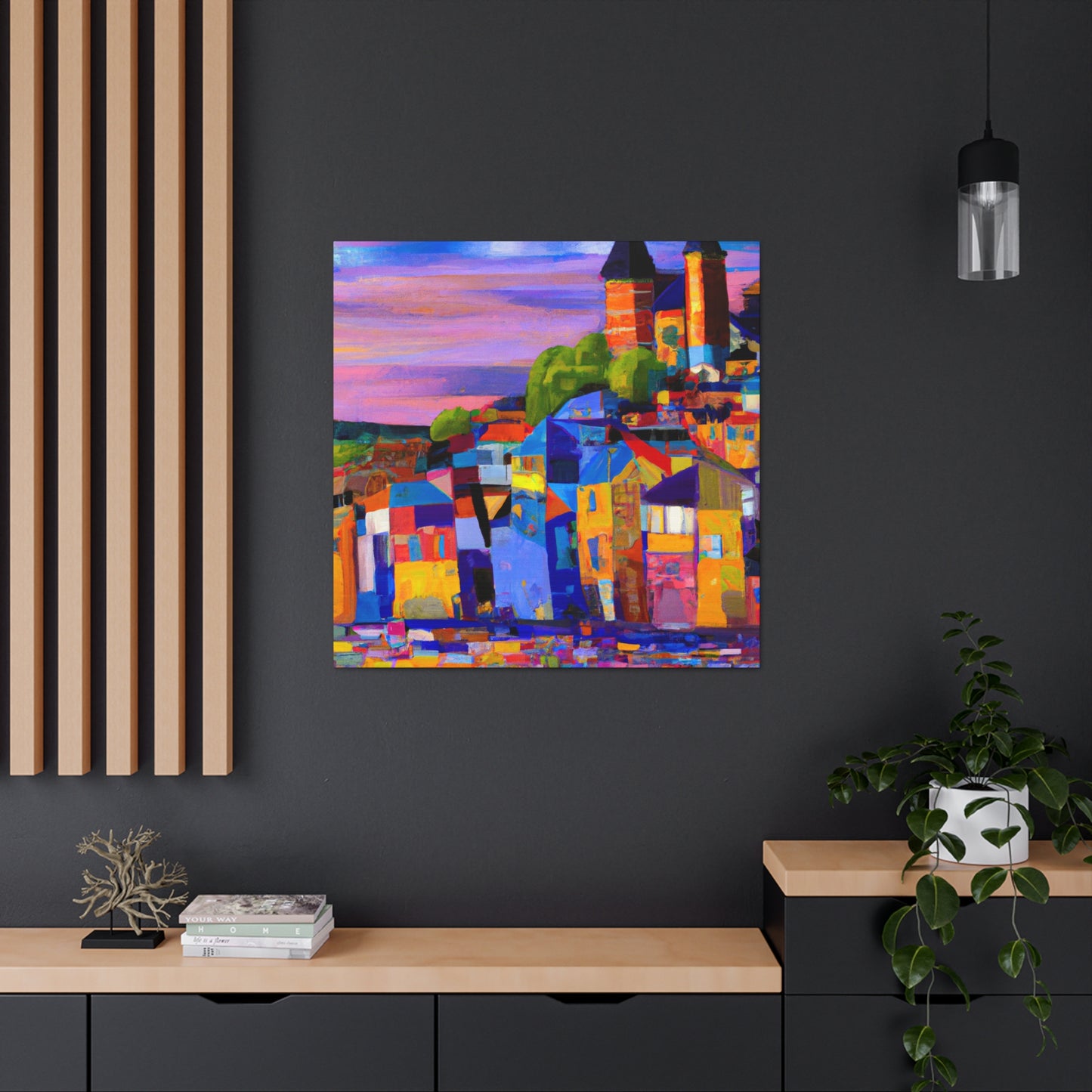 "Tudor in Fauvism" - Canvas