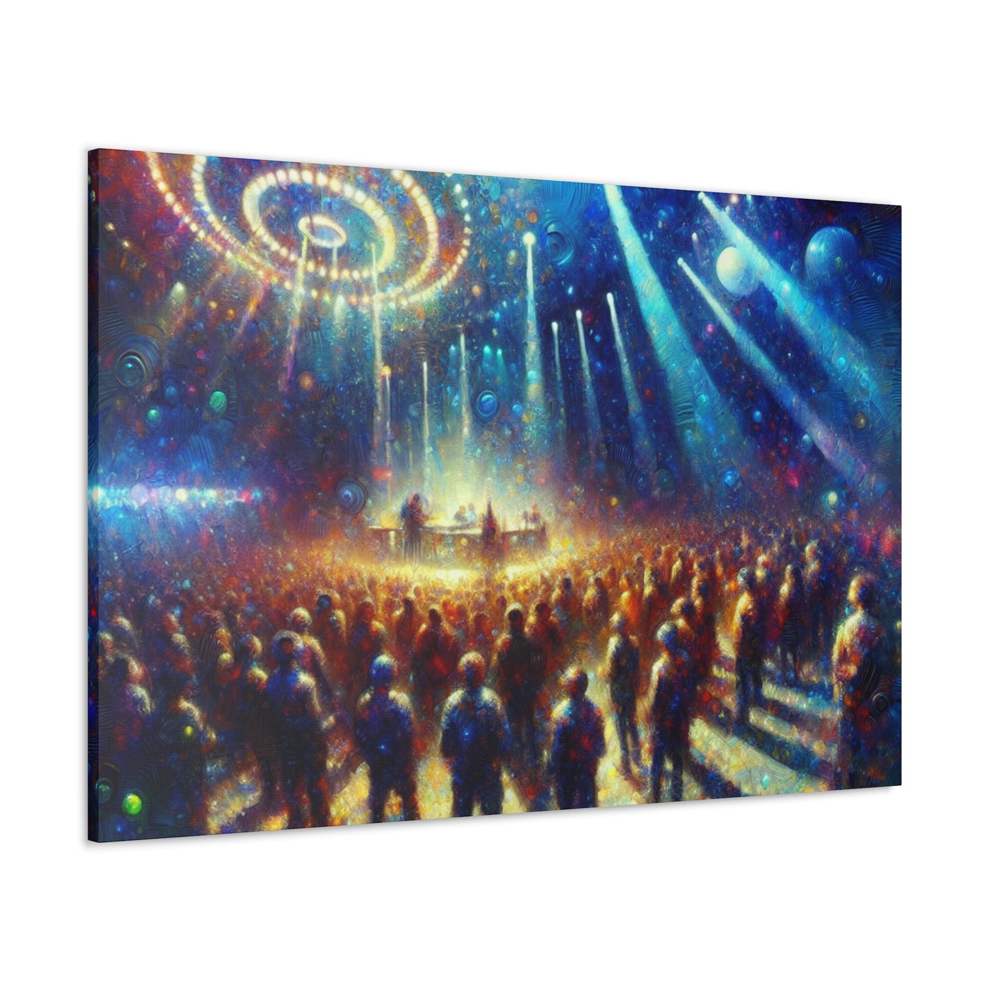 Psychedelic Dance of Dreams - Canvas