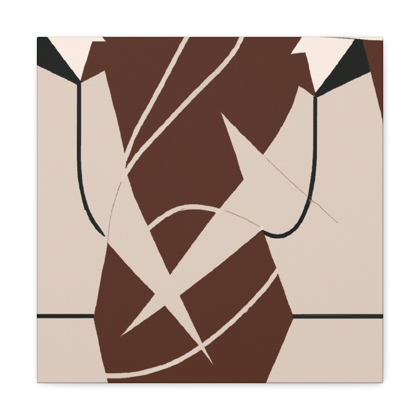 Lasso in Art Deco - Canvas