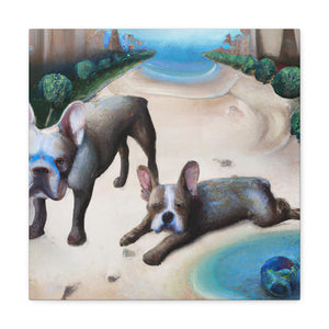 "French Bulldog Dreamscape" - Canvas