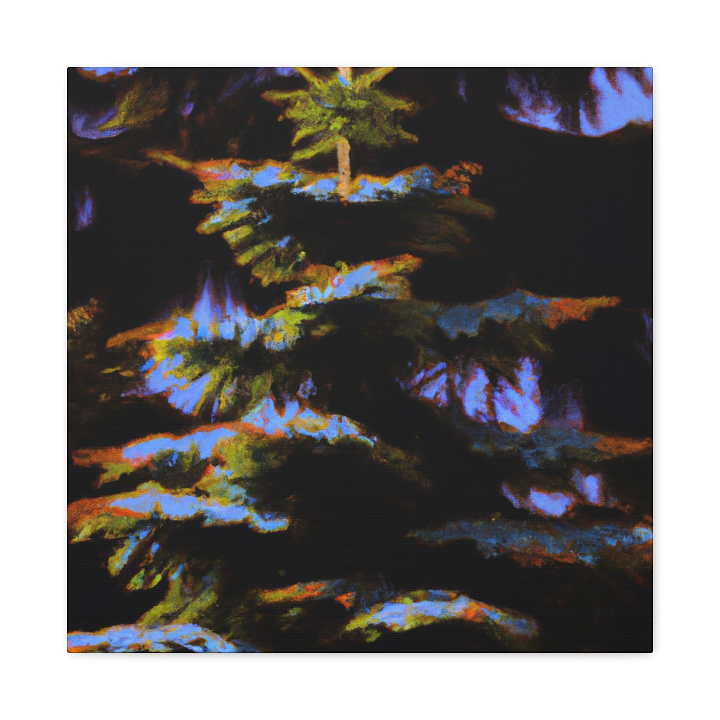 "Lush Douglas Firs" - Canvas