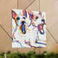 "Jack Russell, Vibrant Patina" - Canvas