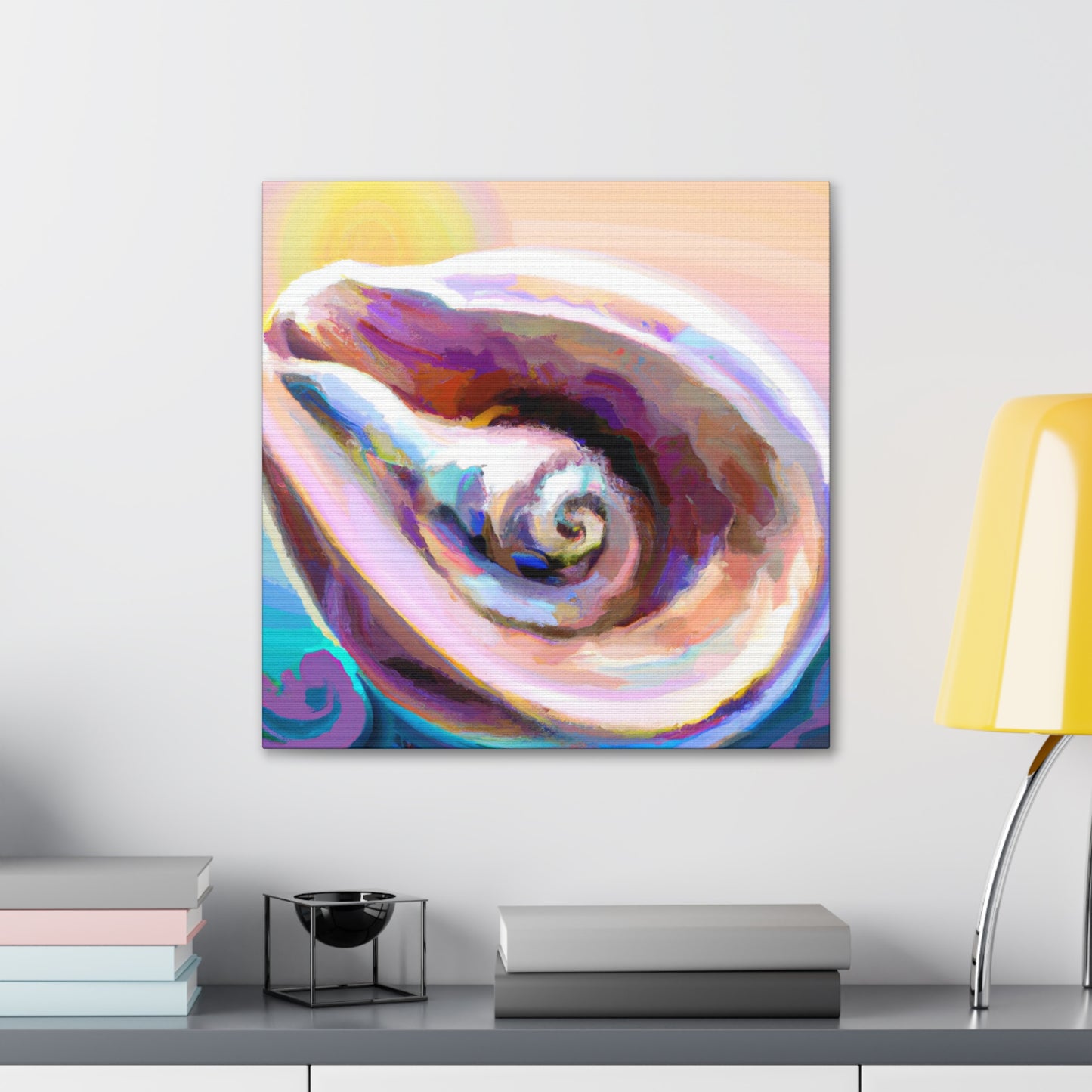 "Clam's Ocean Meditation" - Canvas