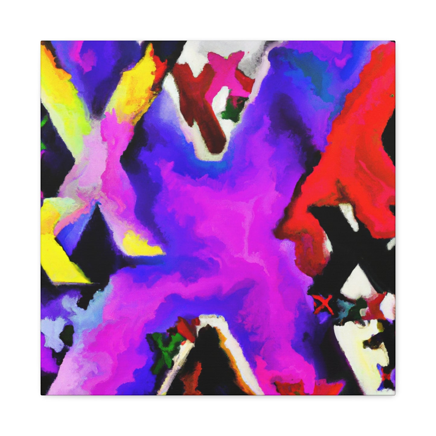 "X's Abstract Utopia" - Canvas