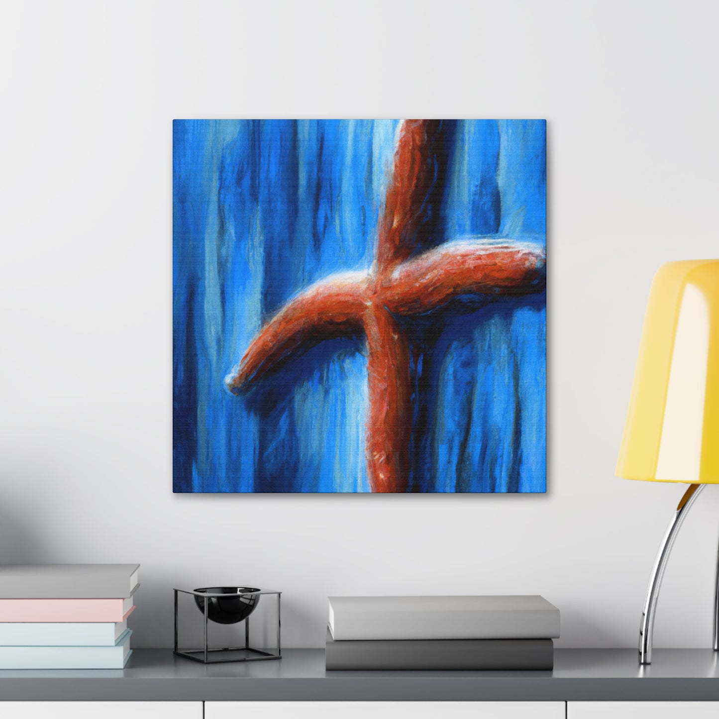 Starfish in the Night - Canvas