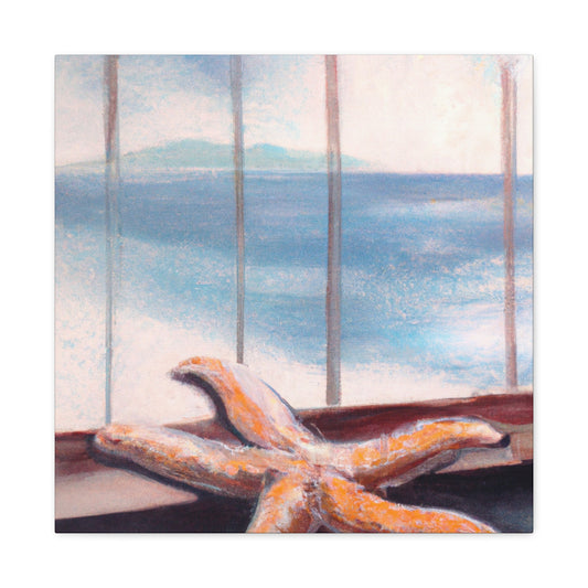 "Starfish, Seeking Horizon" - Canvas