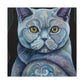 "The Noble British Shorthair" - Canvas