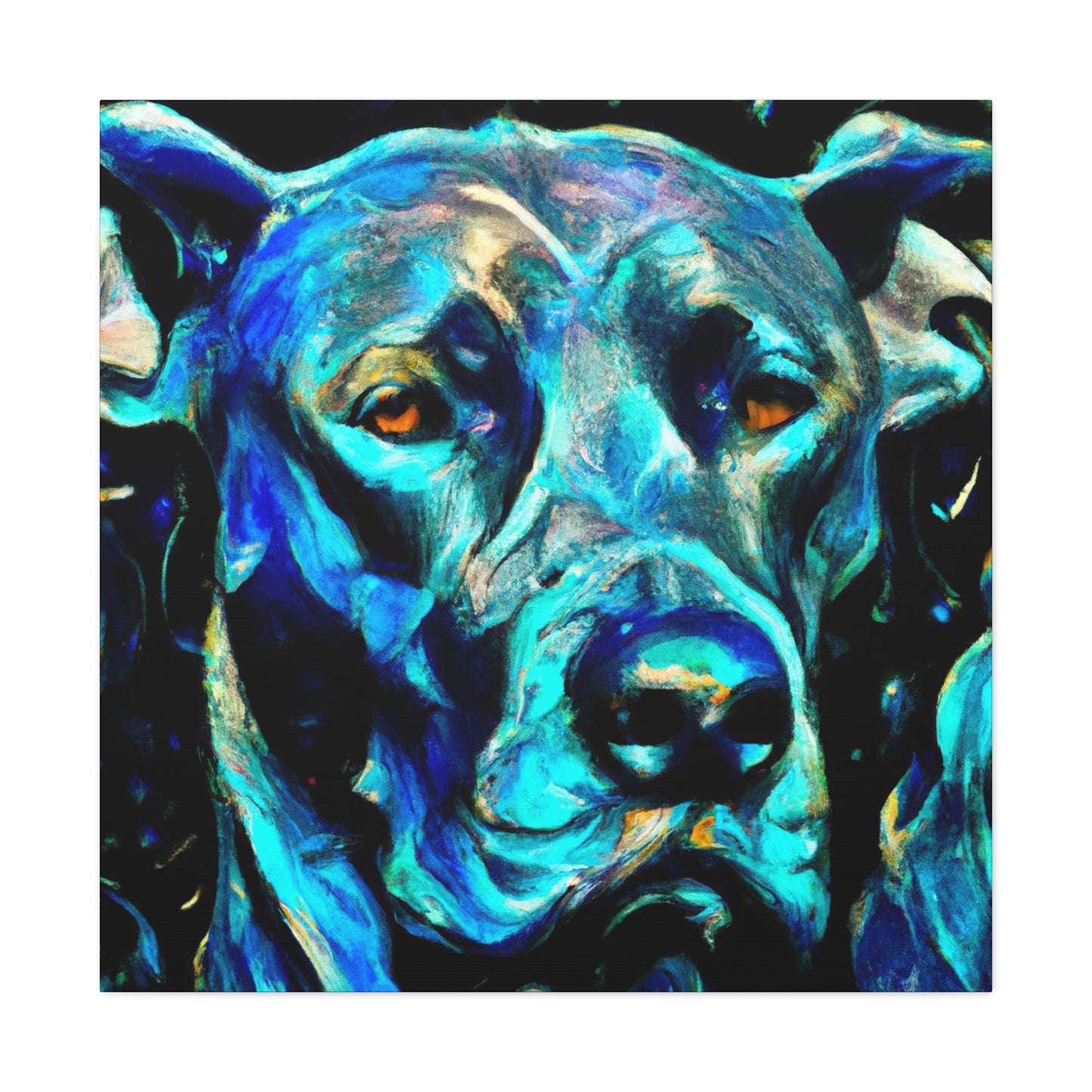 Great Dane Reflection - Canvas