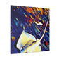 Stingray in Abstraction - Canvas