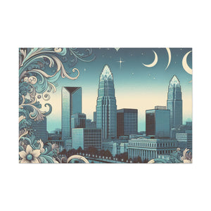 "Charlotte's Baroque Charm" - Canvas