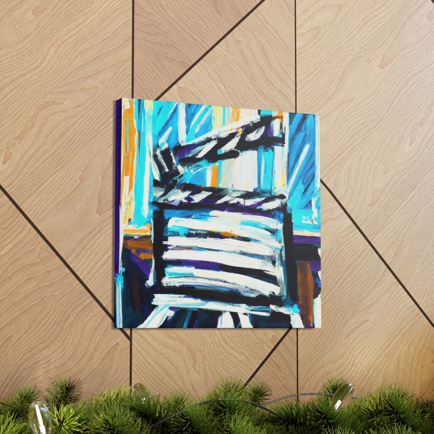 "Clapboard Cinematic Dreaming" - Canvas