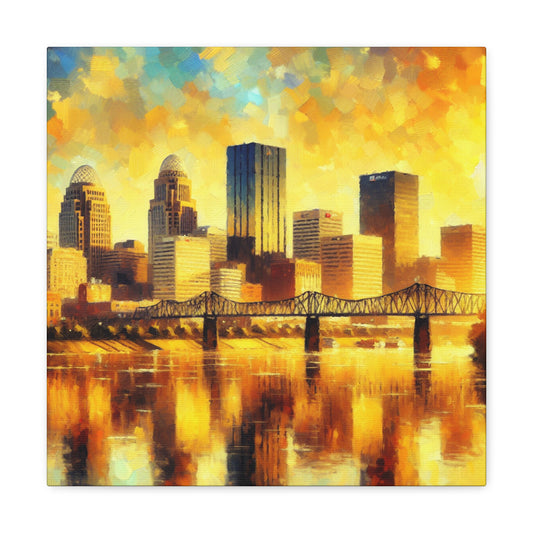 "Glimpses of Louisville" - Canvas