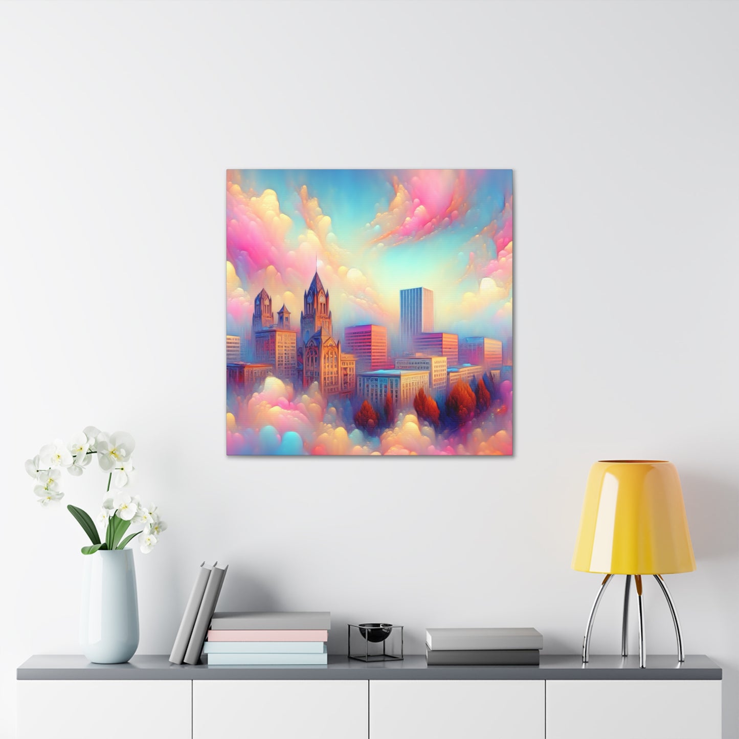 Dreams of Rose City - Canvas