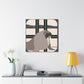 "Walrus in Art Deco" - Canvas