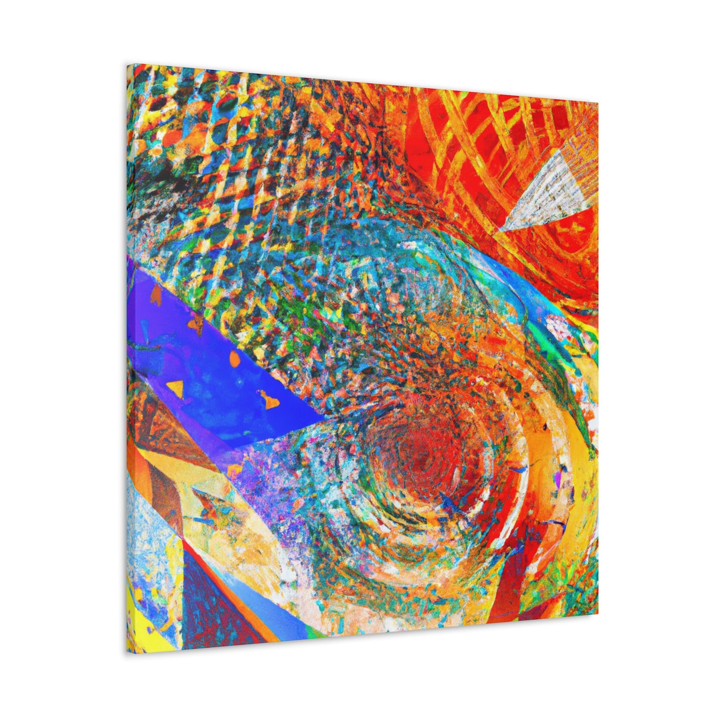 Dazzling Digital Dancers - Canvas