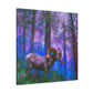 "Big Horn Impressionism" - Canvas