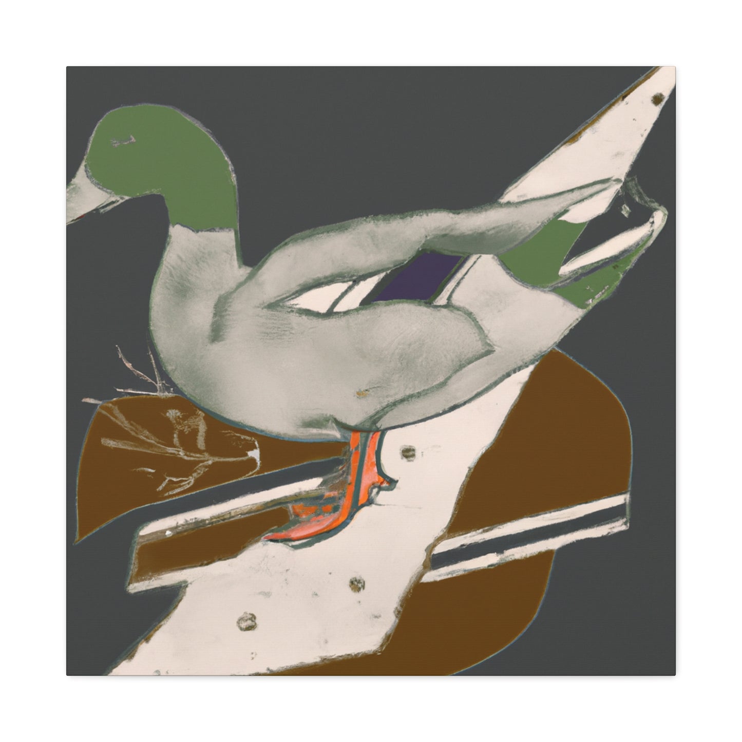 Mallard Duck Dreamscape - Canvas