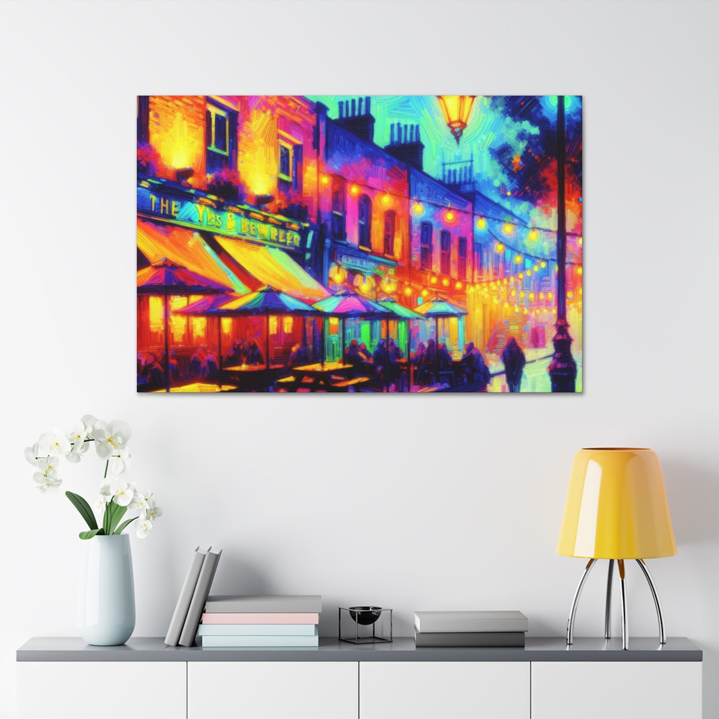 Brewery Blissful Nights - Canvas