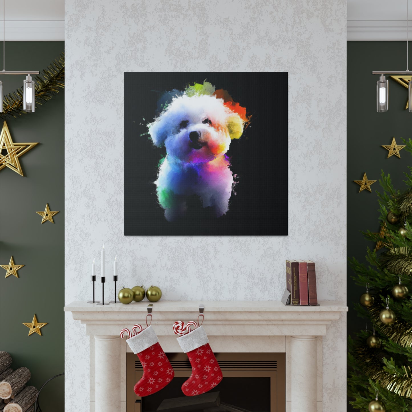 "Proud Bichon Frise" - Canvas