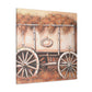 Hay Wagon Grandeur - Canvas