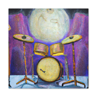 Drumming Machine Dreaming - Canvas