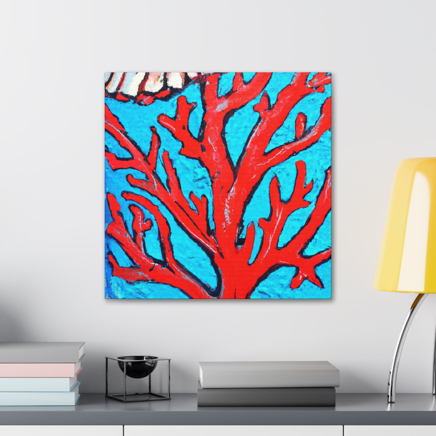 Coral Garden Splendor - Canvas