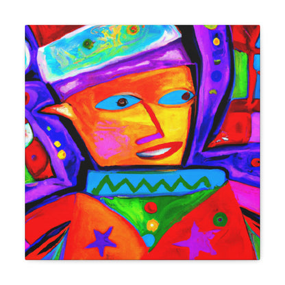 Elf in Fauvist Colors - Canvas