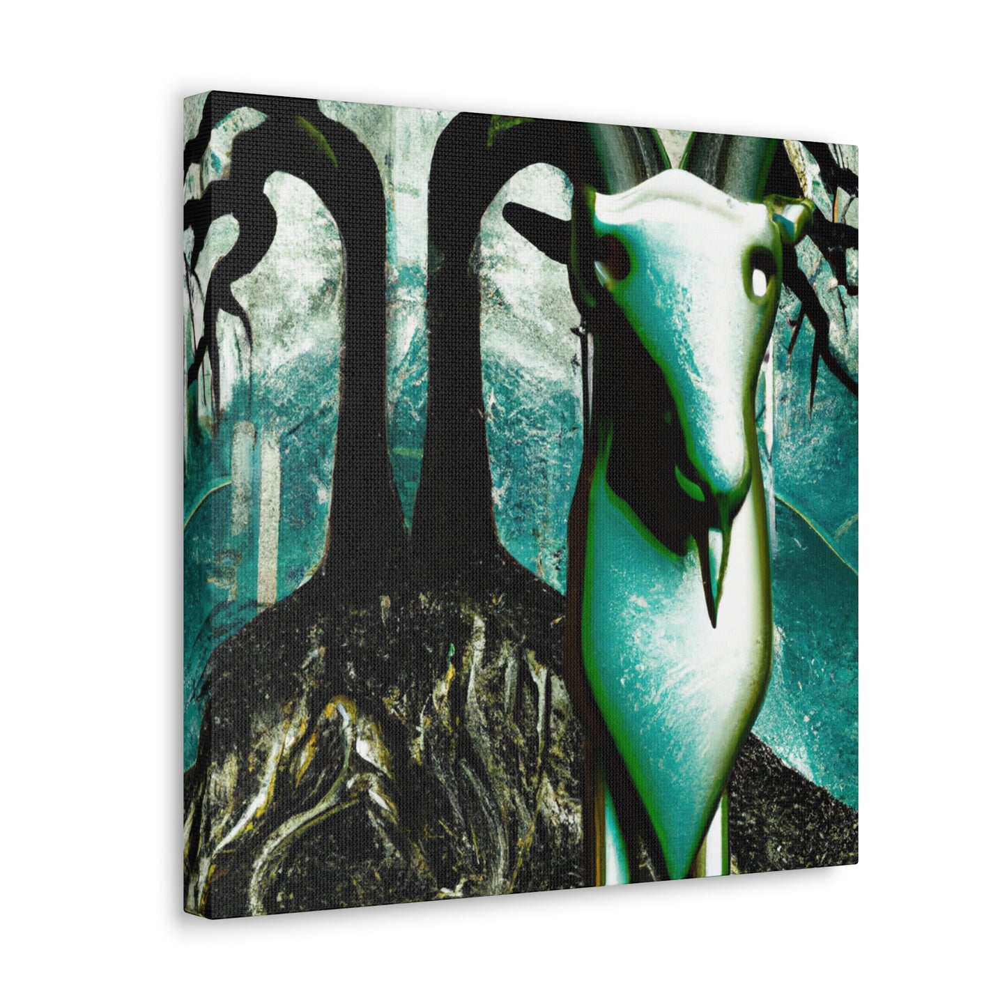 Mountain Goat Dreamscape - Canvas