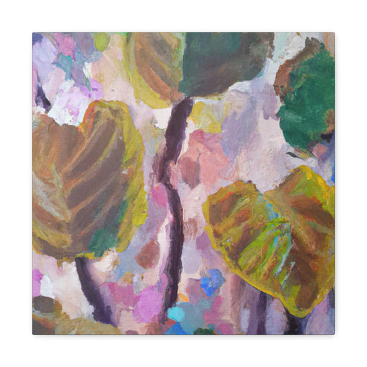 Leaf in Abstraction - Canvas