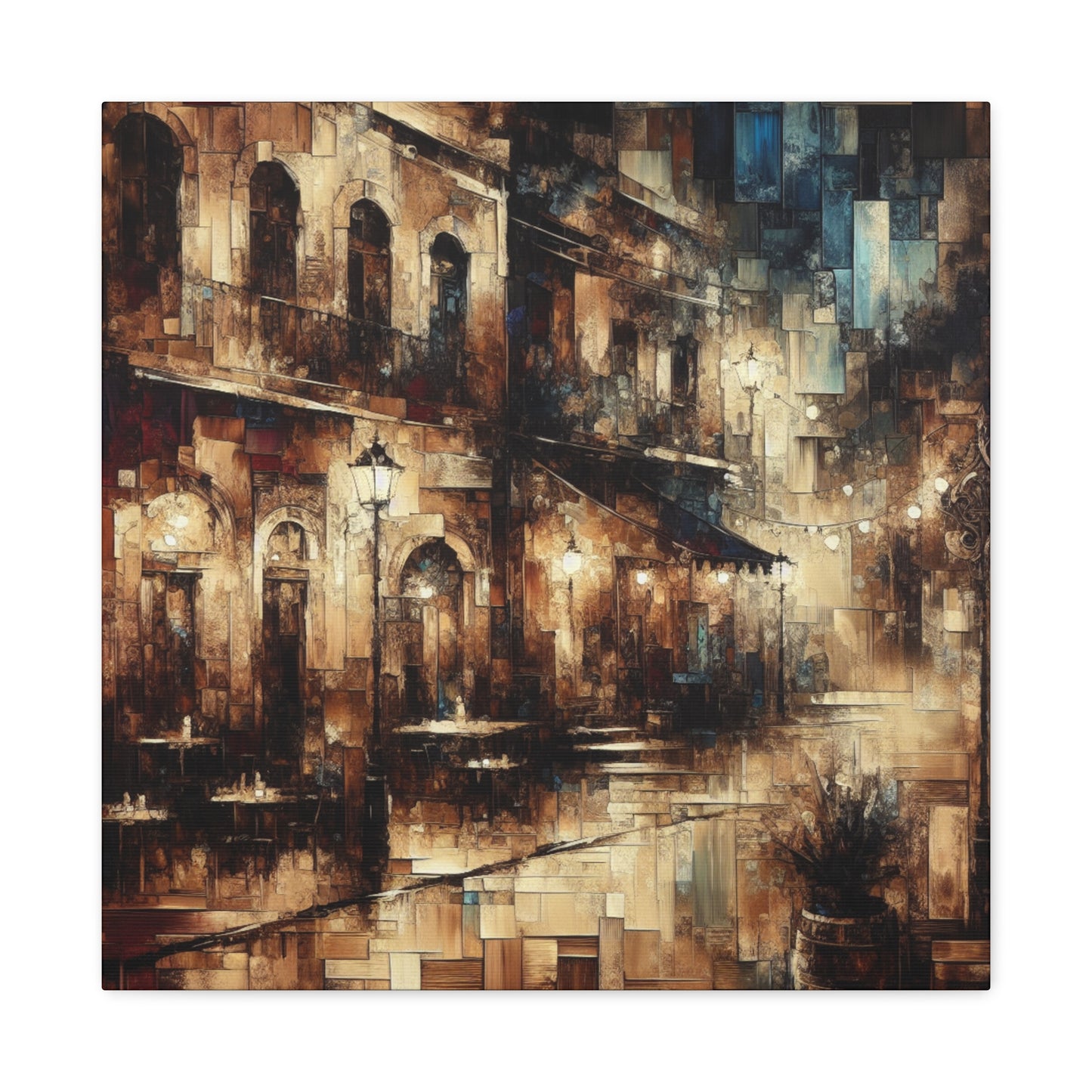 Intoxicating Urban Revelry - Canvas