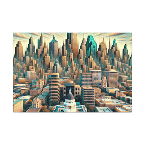 Dreamscape of Sacramento - Canvas