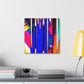 Vivid Cubic Horizon. - Canvas