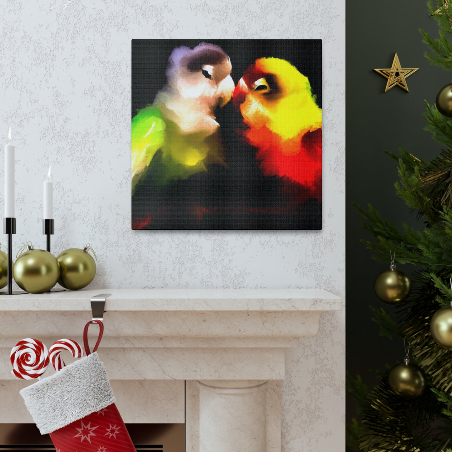 Lovebirds in Unity - Canvas