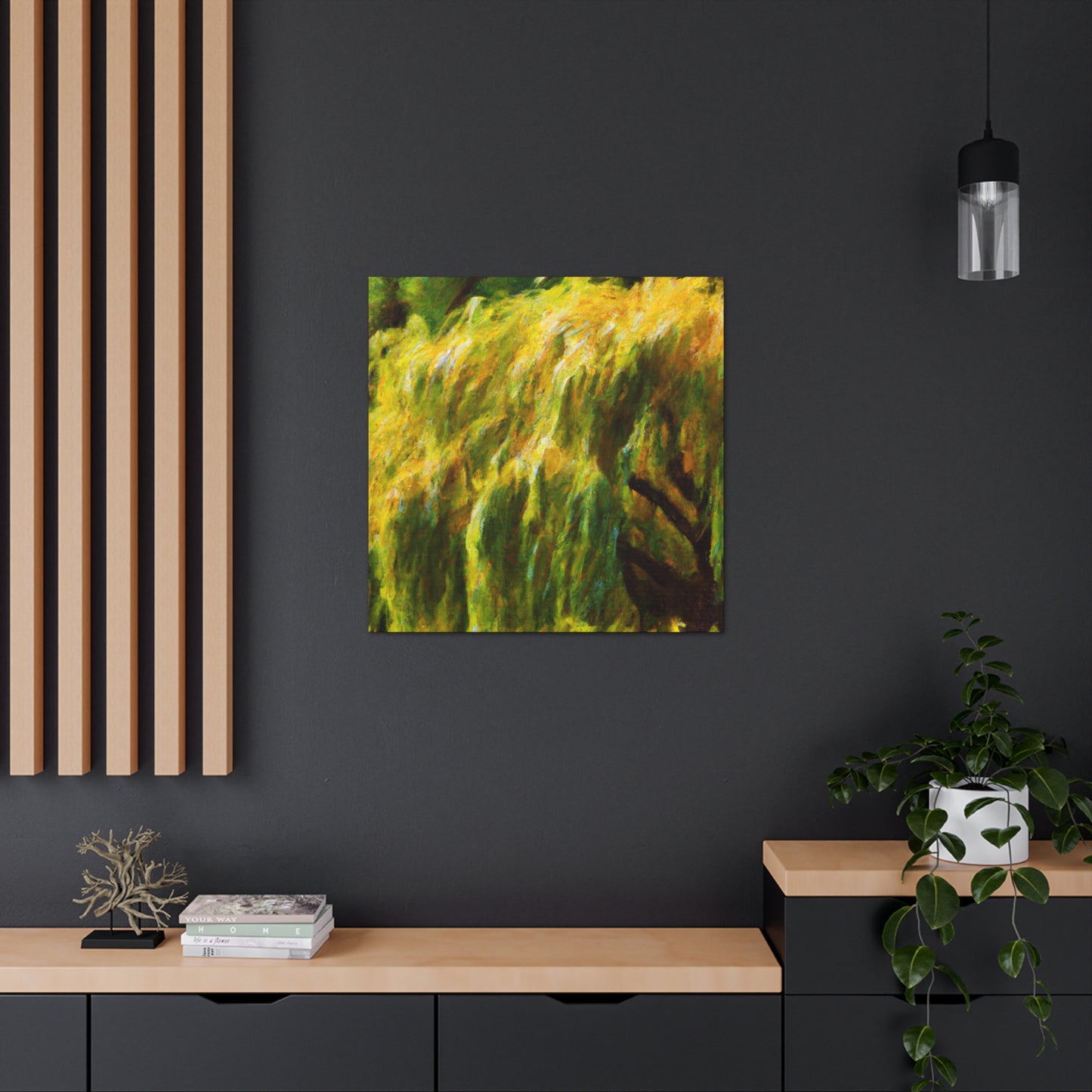 Willows in Twilight - Canvas