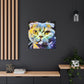 Scottish Fold Impasto - Canvas