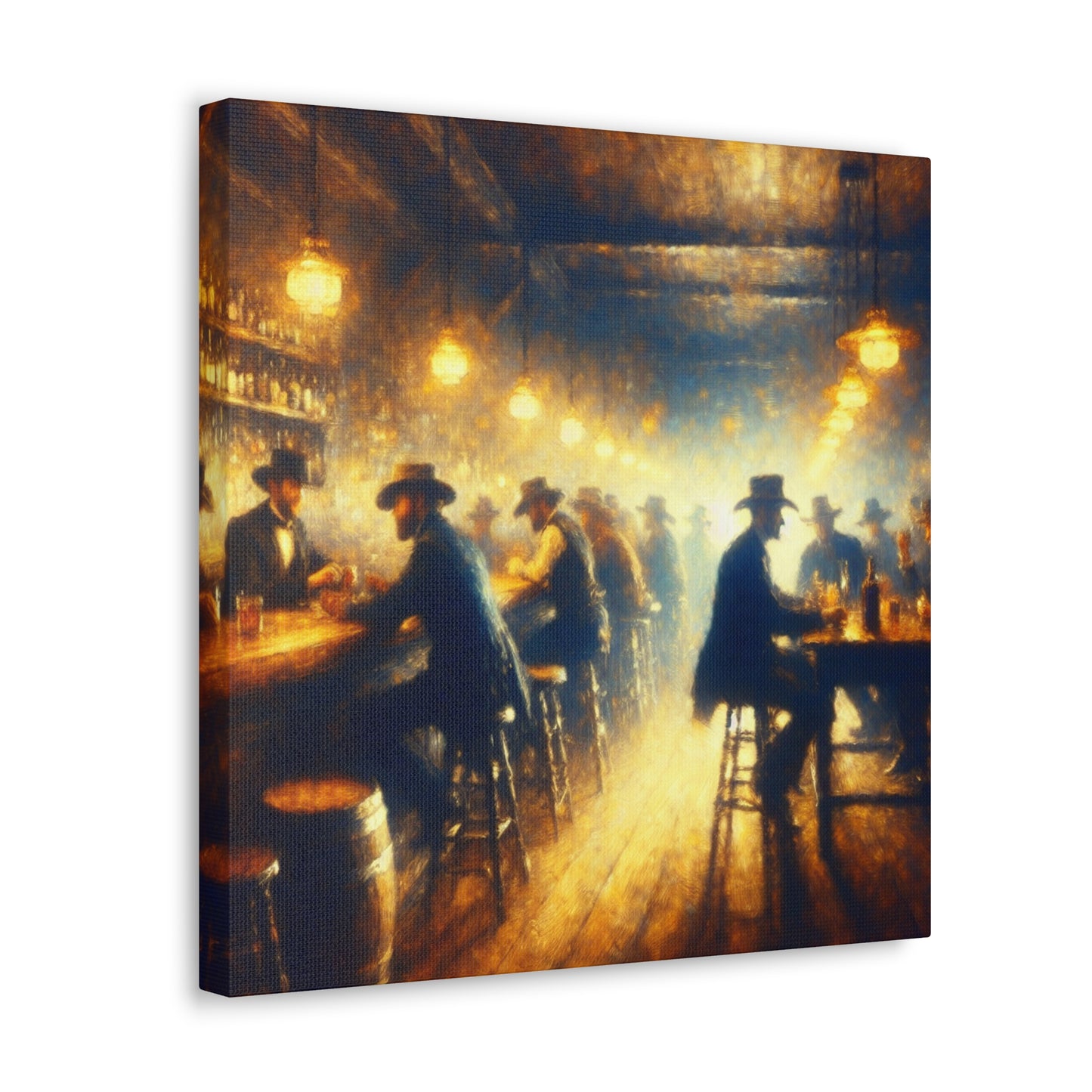 Saloon Serenade Stampedes - Canvas