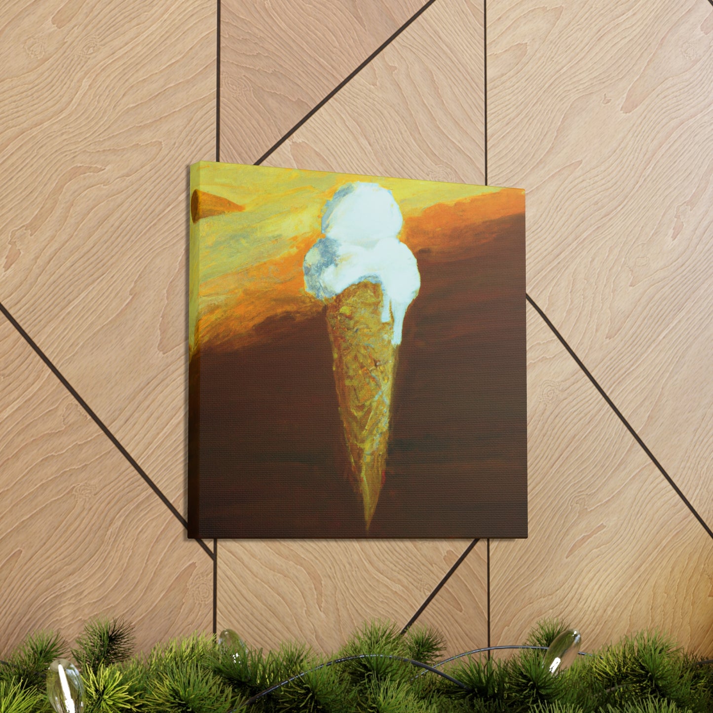 "Cone of Summer Joy" - Canvas