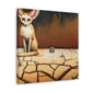 Fennec Fox Majestic Burst - Canvas