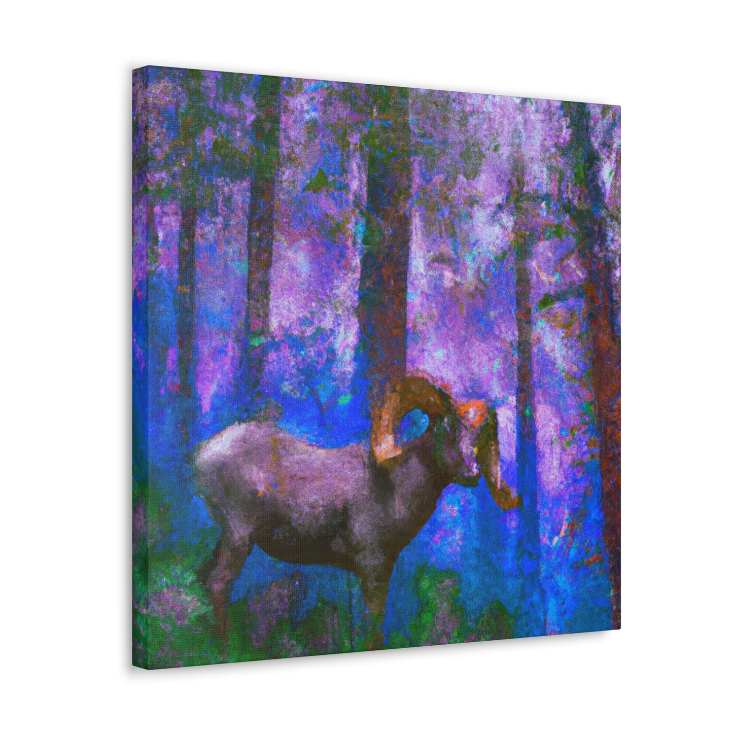 "Big Horn Impressionism" - Canvas