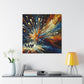 Rhythmic Night Reverie - Canvas