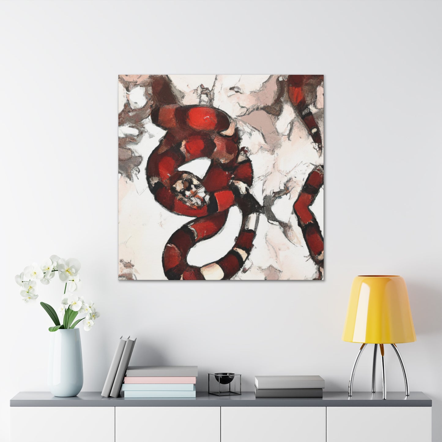 Corn Snake Contemplation - Canvas