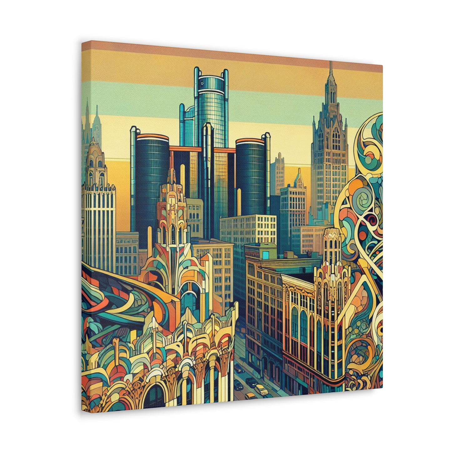 "Enchanting Motor City" - Canvas