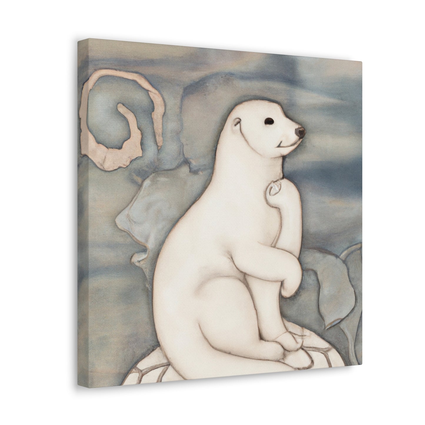 Ermine in Splendor. - Canvas