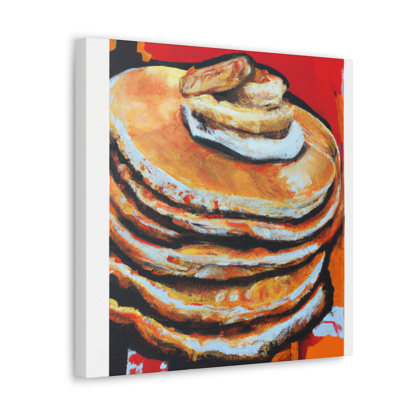 "Pancakes in the City" - Canvas